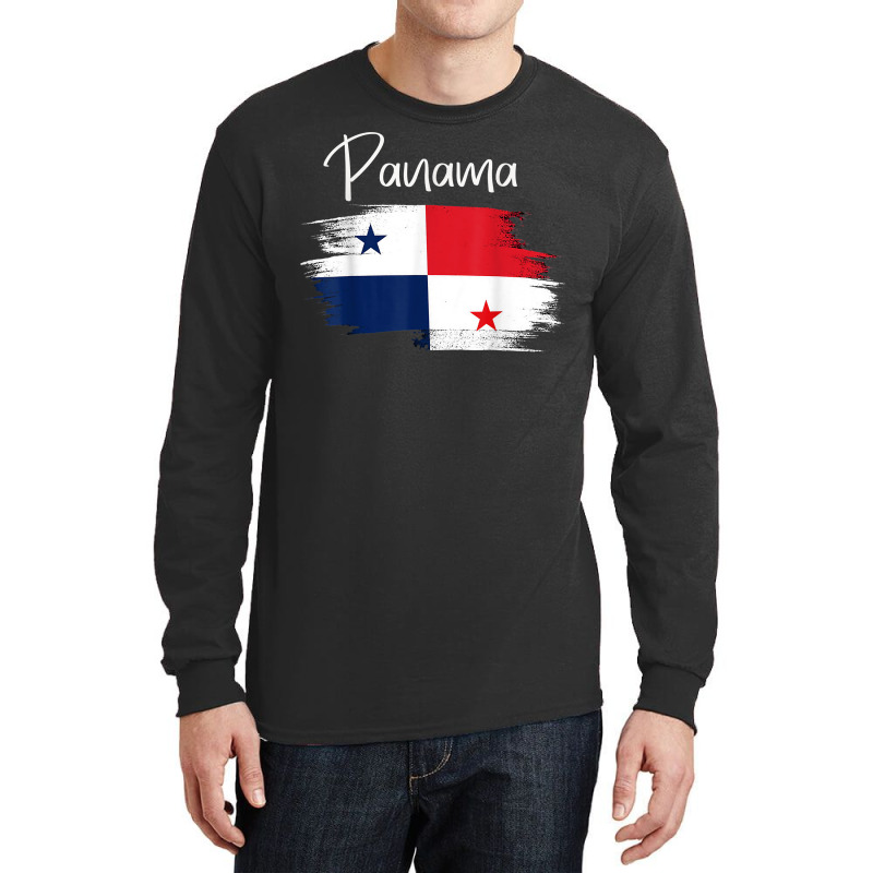 Panama Flag Tshirt, Panamanian Tshirt, Panama Flag For Women T Shirt Long Sleeve Shirts by cm-arts | Artistshot