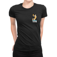 Basketball Time Ladies Fitted T-shirt | Artistshot