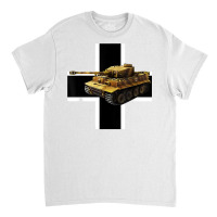 World War 2 German Tank Panzer Tiger I Wwii Historic Idea T Shirt Classic T-shirt | Artistshot