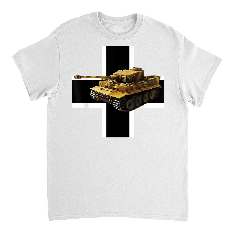 World War 2 German Tank Panzer Tiger I Wwii Historic Idea T Shirt Classic T-shirt by cm-arts | Artistshot