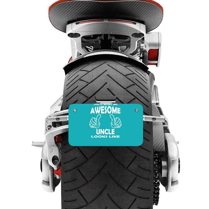 Awesome Uncle Looks Like Motorcycle License Plate | Artistshot