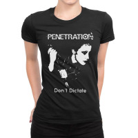 Penetration  Dont Dictate  Punk Premium Ladies Fitted T-shirt | Artistshot