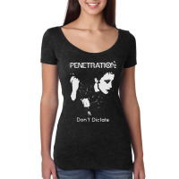 Penetration  Dont Dictate  Punk Premium Women's Triblend Scoop T-shirt | Artistshot