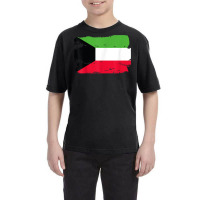 Official Kuwait Flag Kuwaiti Country Pride Vintage T Shirt Youth Tee | Artistshot