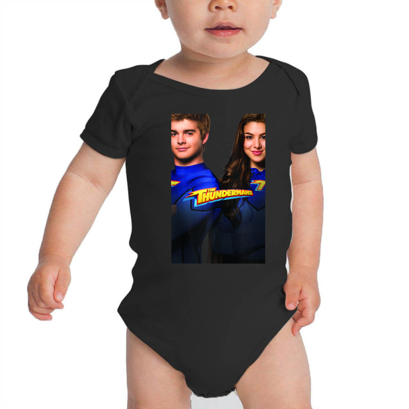 The Thundermans Group Shot Poster Baby Bodysuit by cm-arts | Artistshot