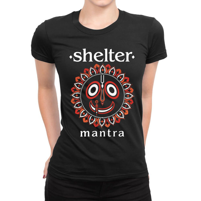 Shelter  Mantra Premium Ladies Fitted T-Shirt by cm-arts | Artistshot