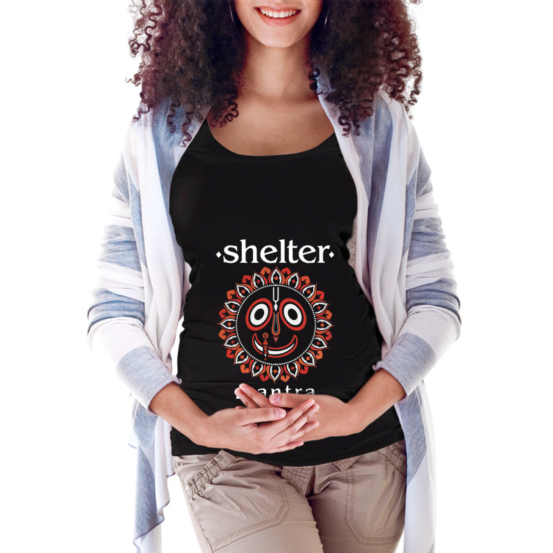 Shelter  Mantra Premium Maternity Scoop Neck T-shirt by cm-arts | Artistshot