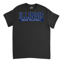 Illinois Beach Volleyball T Shirt Classic T-shirt | Artistshot