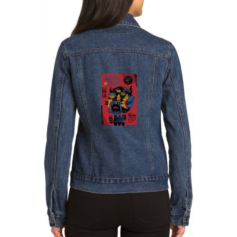 Angel Dust 10 Ladies Denim Jacket by RobertVanHorn | Artistshot