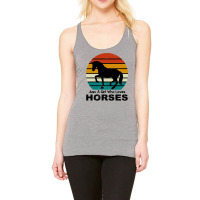 Horse Just A Girl Who Loves Horses Horseman Cattle Racerback Tank | Artistshot