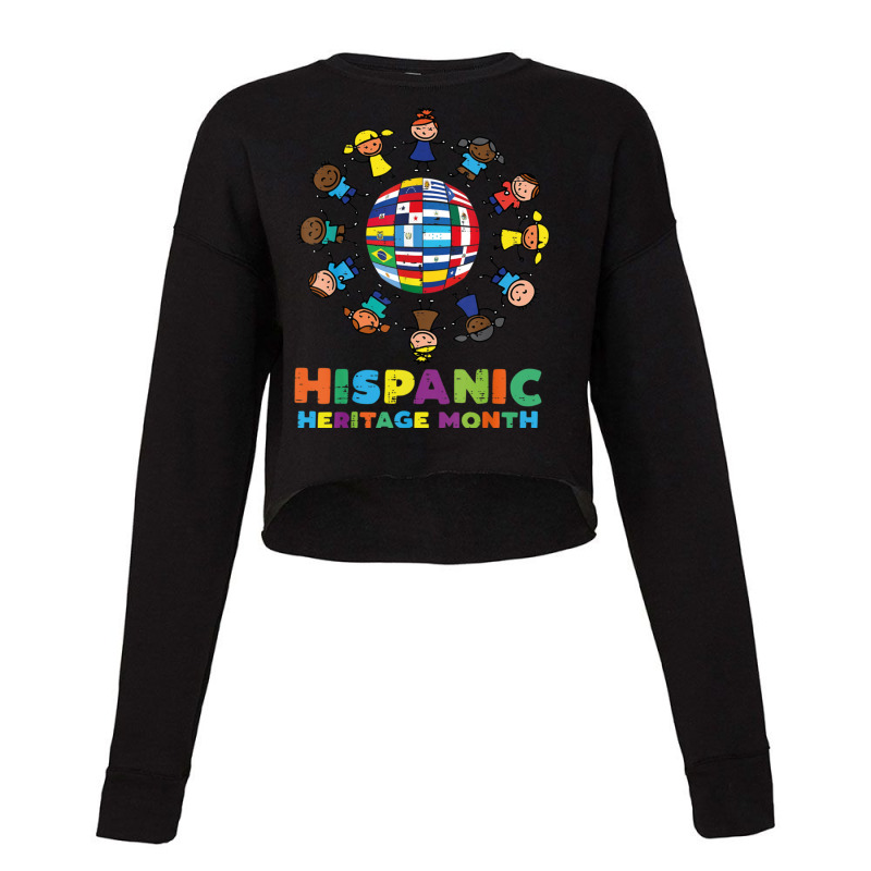 Hispanic Heritage Month Cropped Sweater by JENNYKISS | Artistshot