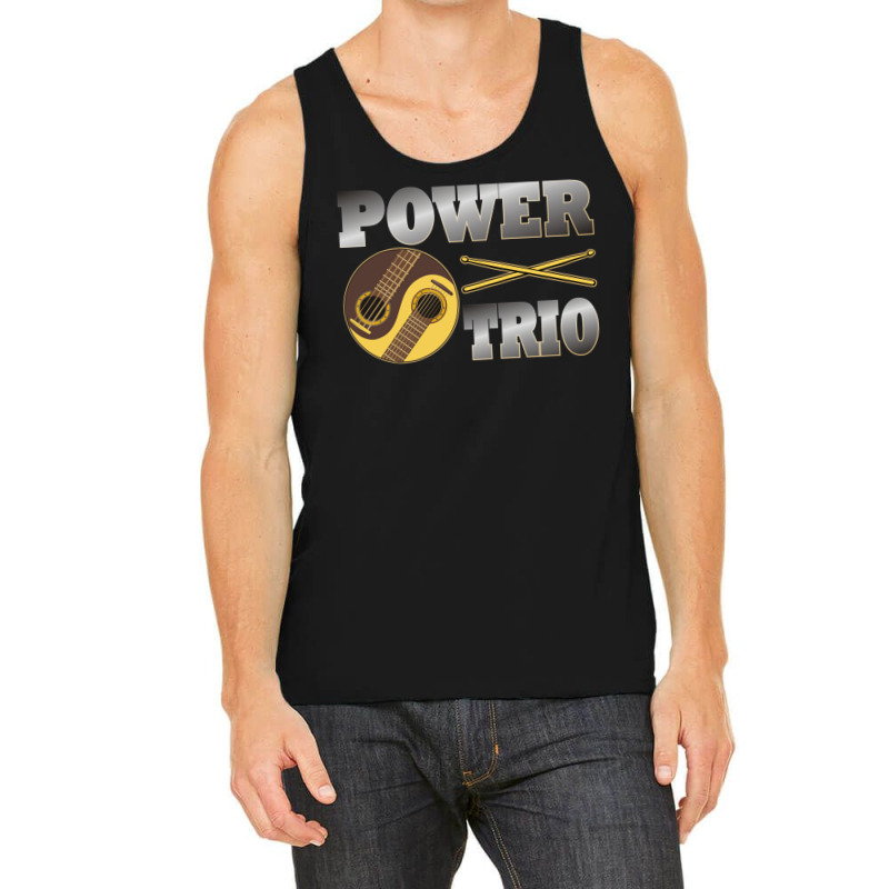 Musical Instruments Power Trio Tank Top by JAMESDSHARP | Artistshot