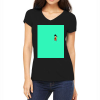 Goku Minimal Flat Art Work Gift Women's V-neck T-shirt | Artistshot