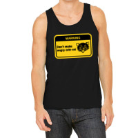 Warning Don't Make Angry Cute Cat Funny Tank Top | Artistshot