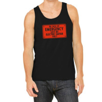 In Case Of Emergency Save Me Electric Guitar First Tank Top | Artistshot