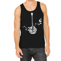 Banjo Instrument T  Shirt A Banjo Instrument With Beautiful Butterflie Tank Top | Artistshot