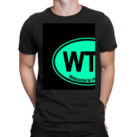 Wtf  Welcome To Florida Mint Green T-shirt | Artistshot