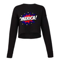 Merica America Cropped Sweater | Artistshot