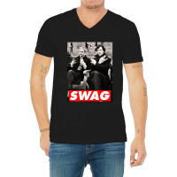 Swaglock V-neck Tee | Artistshot