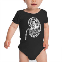 Cute Kidney Donor Art Men Women Organ Donation Awareness T Shirt Baby Bodysuit | Artistshot