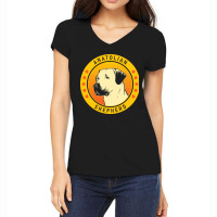 Anatolian Shepherd Anatolian Shepherd Dog Portrait Women's V-neck T-shirt | Artistshot