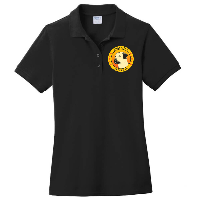 Anatolian Shepherd Anatolian Shepherd Dog Portrait Ladies Polo Shirt by relativemedulla | Artistshot