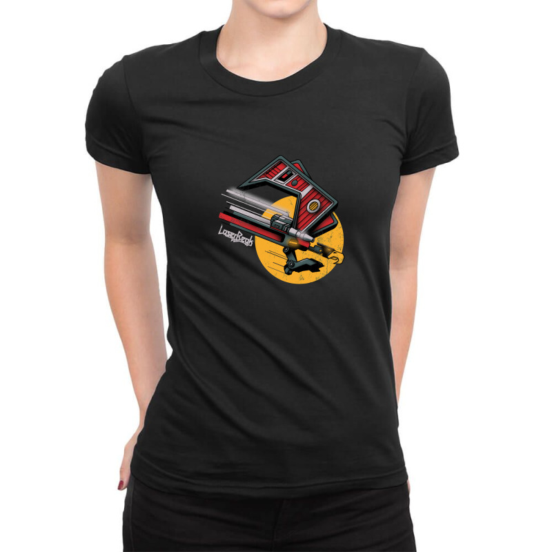 Laserbeak - Starscreaming Justice Ladies Fitted T-Shirt by GregoryBlaylock | Artistshot