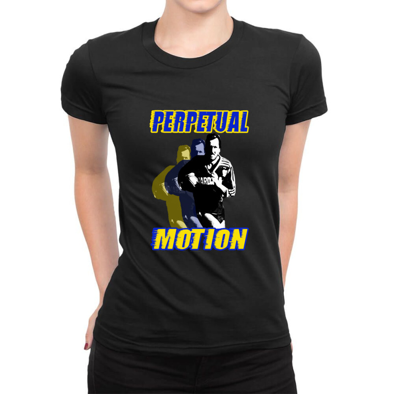 Parramatta Eels - Ray Price - Mr Perpetual Motion - Retro Ladies Fitted T-Shirt by cm-arts | Artistshot