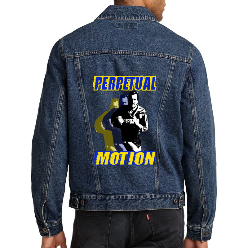 Parramatta Eels - Ray Price - Mr Perpetual Motion - Retro Men Denim Jacket by cm-arts | Artistshot