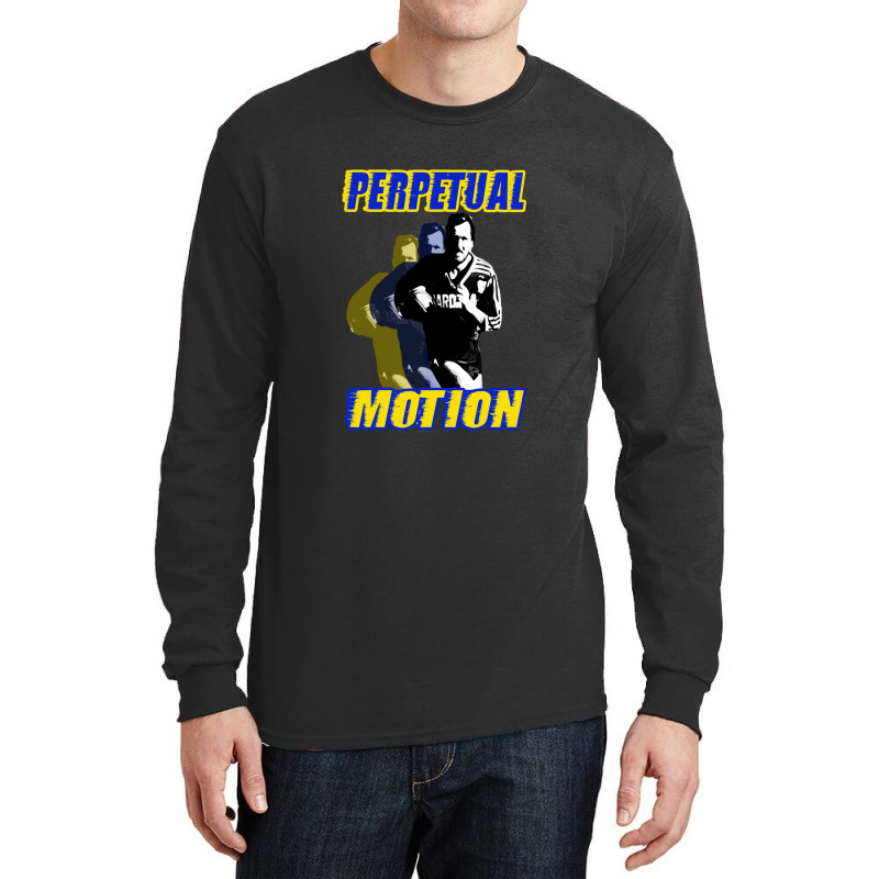 Parramatta Eels - Ray Price - Mr Perpetual Motion - Retro Long Sleeve Shirts by cm-arts | Artistshot