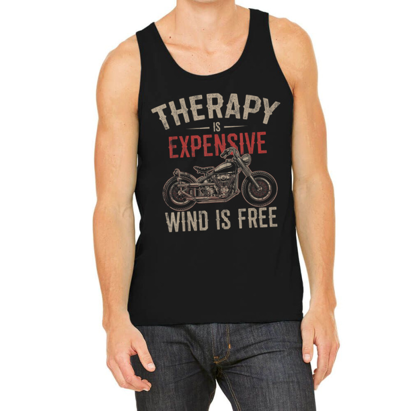 Motorcycle Therapy Tank Top by cm-arts | Artistshot