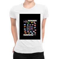 Hispanic Heritage Monthfunny National Hispanic Heritage Month Gift For Ladies Fitted T-shirt | Artistshot