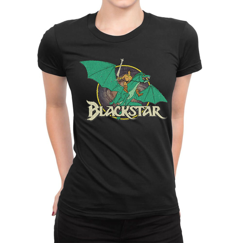 Blackstar Warlock 1981 Ladies Fitted T-Shirt by cm-arts | Artistshot