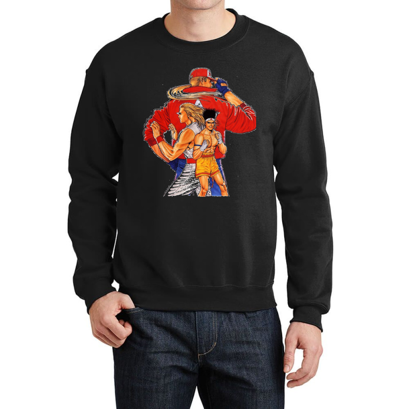 Fatal Fury Crewneck Sweatshirt by cm-arts | Artistshot