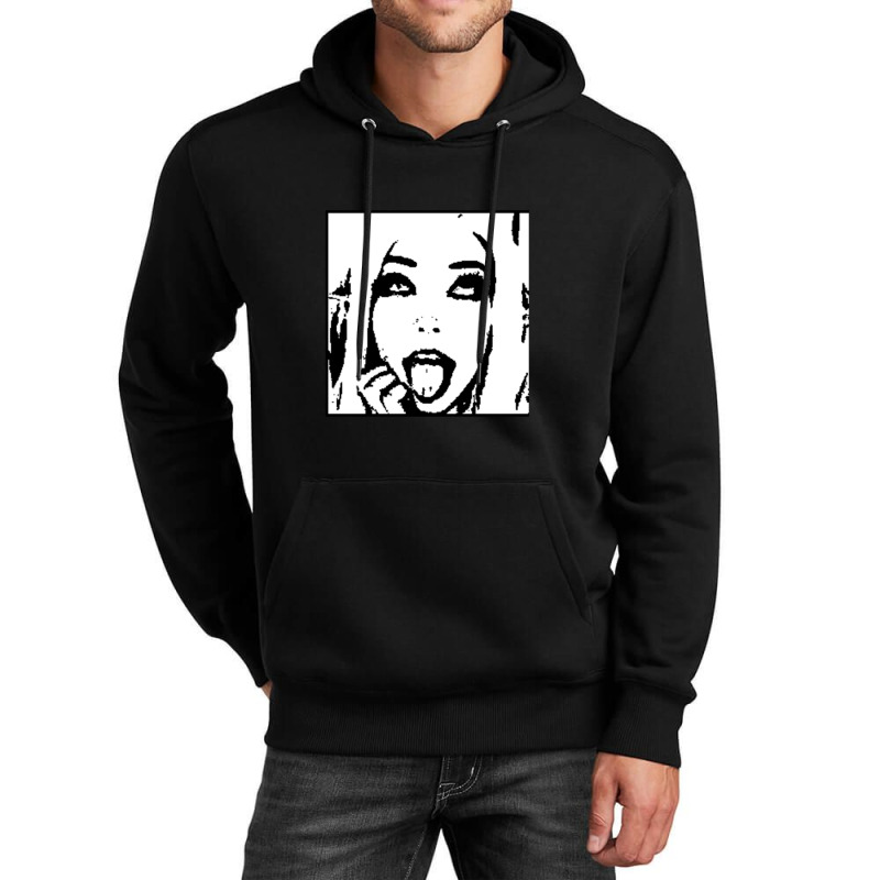 Belle Delphine Black & White Unisex Hoodie | Artistshot