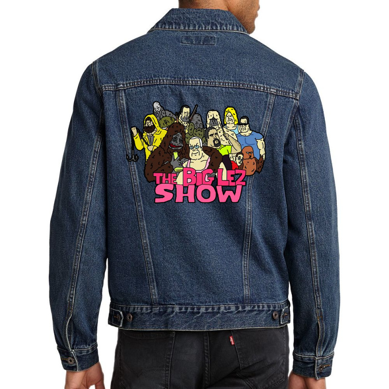 The Big Lez Show Men Denim Jacket | Artistshot