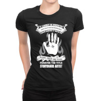 Blood Sweat And Tears Storyboard Artist Ladies Fitted T-shirt | Artistshot