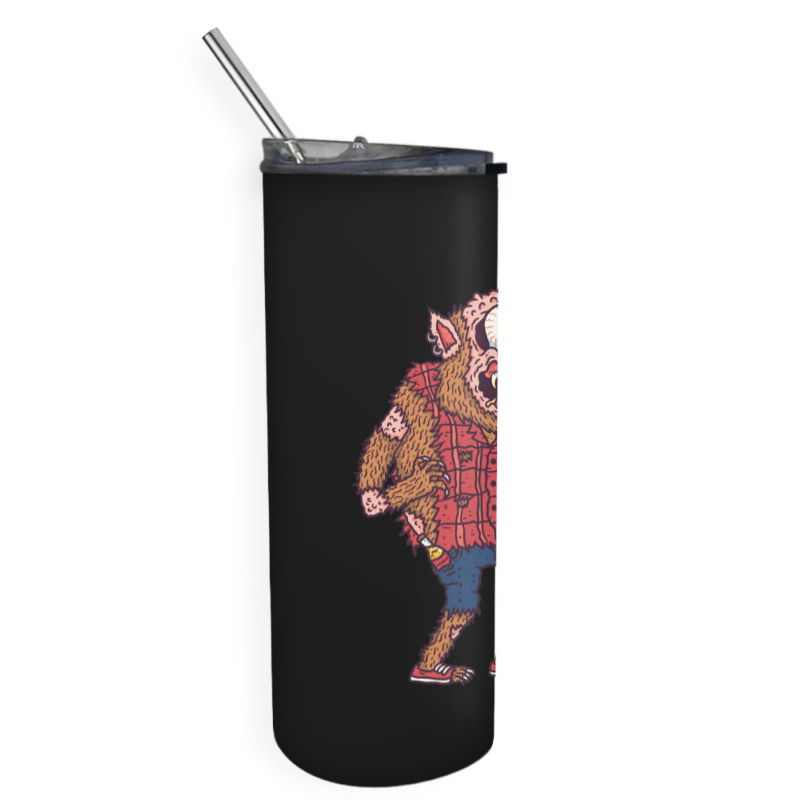 Werewolf Gift Skinny Tumbler | Artistshot