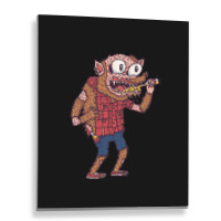 Werewolf Gift Metal Print Vertical | Artistshot