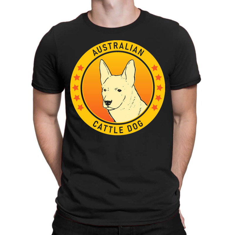 Australian Cattle Dog Australian Cattle Dog Portrait T-Shirt by relativemedulla | Artistshot