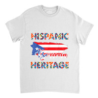 National Hispanic Heritage Month Puerto Rico Classic T-shirt | Artistshot