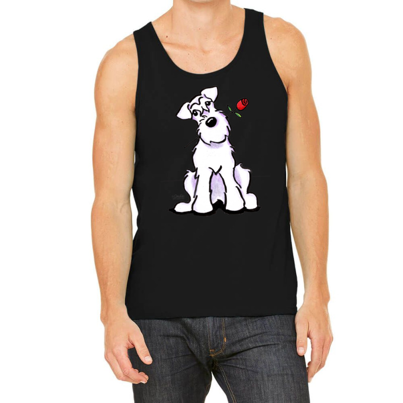 White Schnauzer Sweetheart Gift Tank Top | Artistshot