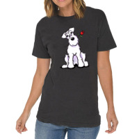 White Schnauzer Sweetheart Gift Vintage T-shirt | Artistshot