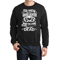 Ghost Hunter Halloween Costume Funny Crewneck Sweatshirt | Artistshot