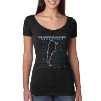 Womens Argentina San Martín De Los Andes V Neck T Shirt Women's Triblend Scoop T-shirt | Artistshot