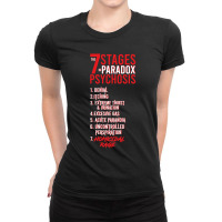 Umbrella Academy 2 The 7 Stages In Paradox Psychosis (black) Gift Ladies Fitted T-shirt | Artistshot