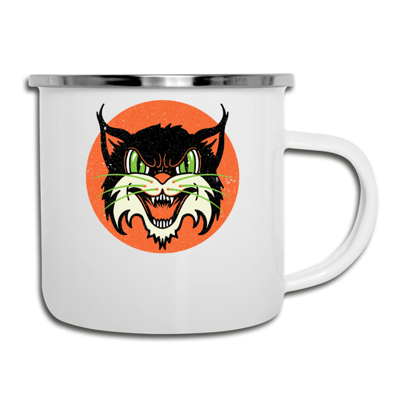 Wild Cat Rockabilly Retro Gift Camper Cup | Artistshot