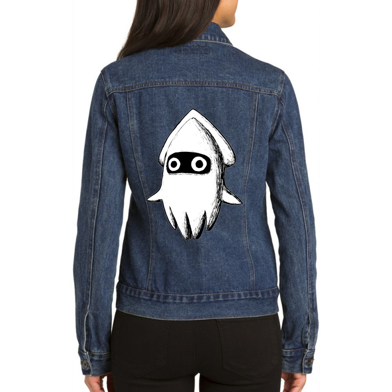 Blooper Classic Ladies Denim Jacket by cm-arts | Artistshot