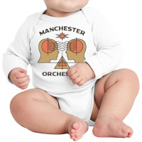 Manchester Orchestra Long Sleeve Baby Bodysuit | Artistshot