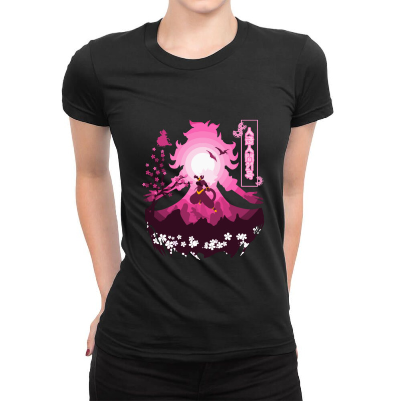 Dragonball Fighter Z Android21 For Friend Ladies Fitted T-Shirt by Frank Ho | Artistshot